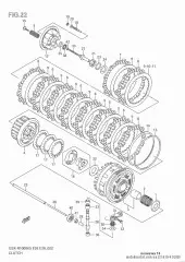 Cam, clutch gsx-r100 (21610-41G00-000)