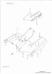 Cushion cover frame (47163-48B10-000)