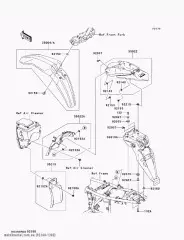 Демпфер KLX250S9F (921601303)