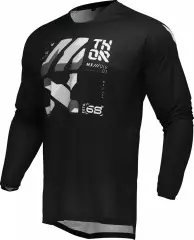 Джерсі THOR LAUNCHMODE Brave, Чорний/Сірий, XL
