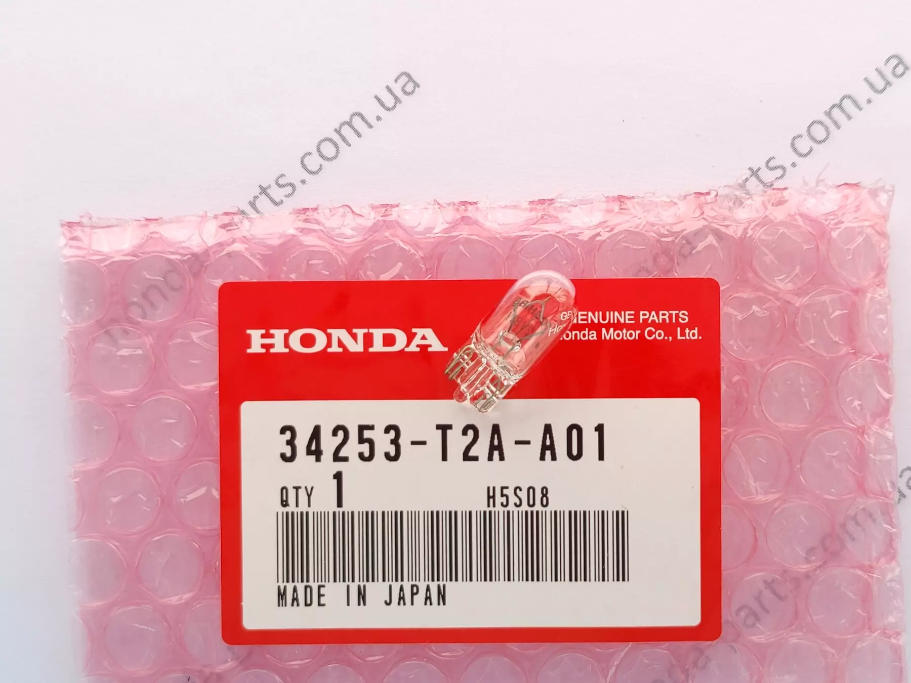 34253T2AA01 - купити Лампа розжарювання, 12v 8w (34253-T2A-A01