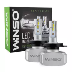 Світлодіодна лампа Winso LED H4 12/24V 40Вт, 5000Лм., 6000K, CSP Chip