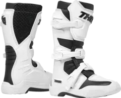 Мотоботи підліткові THOR BLITZ XR Youth, Білий/Чорний, 3
