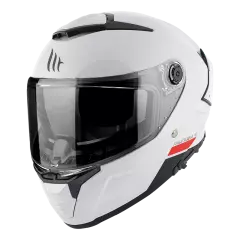 Шолом MT THUNDER 4 SV Solid, Білий глянцевий, XXXL