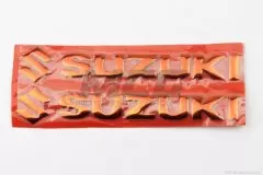 Наклейка літери SUZUKI (20х6) (2шт) червона (4752)