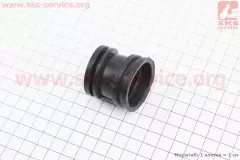 Патрубок повітряного фільтра DELTA чорний (Китай)