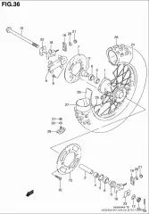 Plate,chain adjuster (61421-02B0V-000)