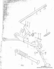 Rubber,rr footrest (43612-03001-000)