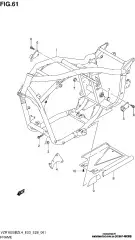 Rubber,under cover v (42567-48G00-000)