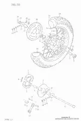 Spacer,rr axle lh (64751-04410-000)