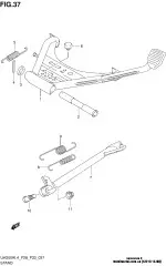 Washer,ctr stand uh1 (42213-12J00-000)