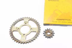 Комплект зірок JH 428H 41T+14T гартовані, (SFR)