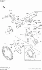 Bolt,disc plate,8x15 (K9215-01811-000)
