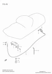 Bracket,seat hinge (45240-14G20-000)