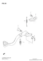 Bracket,stop lamp lt (43251-45G00-000)