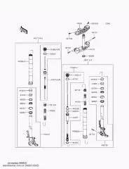 Втулка-передня вилка ZX636EDF (440650045)