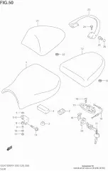 Cable seat lock gsx1 (45280-24F00-000)