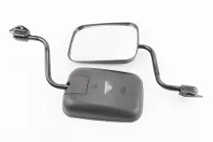 Дзеркала прямокутні 210x145mm (чорні) кріплення під три болти МОТОТРАКТОР, (Китай)