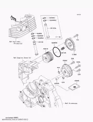 Фільтр-масляний KLX125CAF (490650021)