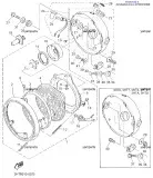 Линза фары (2F3-84321-A0-00)