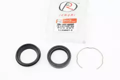 Сальник переднього амортизатора 41x54x11 + сальник-пильник 41x54x13 + скоба, Loncin LX250GY-3, (FENGRI)