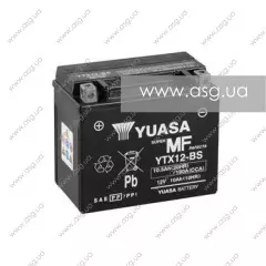 Акумулятор YUASA YTX12-BS