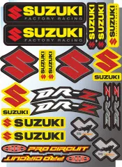 Наклейка логотип Suzuki Universal