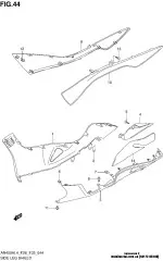 Shield,leg side an40 (48172-05H00-000)