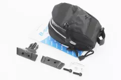 Сумка під сидіння швидкознімна чорно-сіра, (B-SOUL)