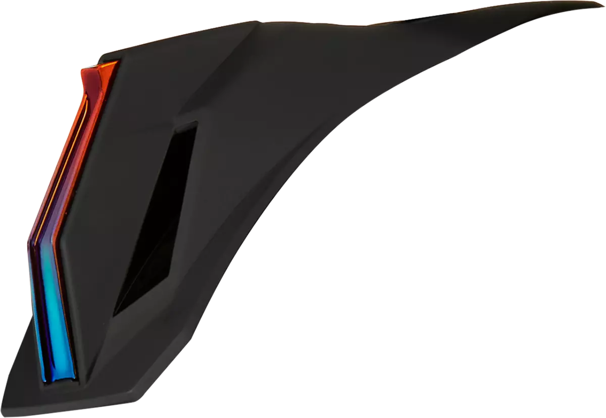 Змінний плавник для шоломів ICON Airform, Чорний/Червоний