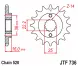 Зірка передня JT Sprockets JTF736.15